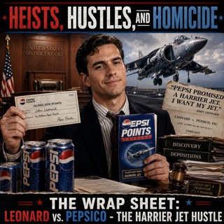 The Wrap Sheet: Leonard vs. PepsiCo - The Harrier Jet Hustle