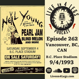 Episode 262: Vancouver, BC, CAN - 9/4/1993