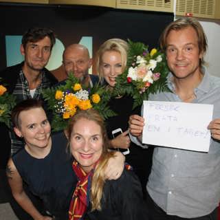 Jenny Strömstedt, Henrik Johnsson, Lasse Johansson och Magnus Westberg