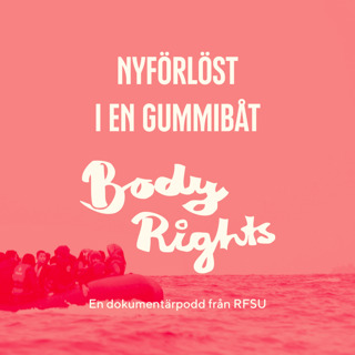 Nyförlöst i en gummibåt