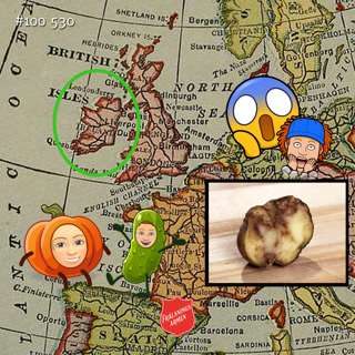 #100 530 Om Halloween, läs(k)lov och potatissvälten på Irland