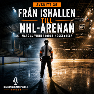 Avsnitt 39 - Från Ishallen till NHL Arenan, Marcus Vinnerborgs hockeyresa