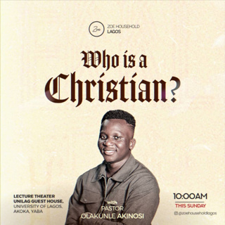 WHO IS A CHRISTIAN? (1)