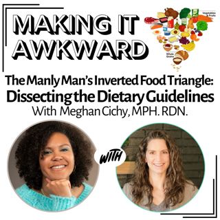 The Manly Man's Inverted Food Triangle: Dissecting the Dietary Guidelines with Meghan Cichy MPH, RDN.