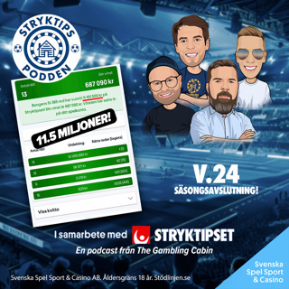 Stryktipset v.24 - Säsongsavslutning!
