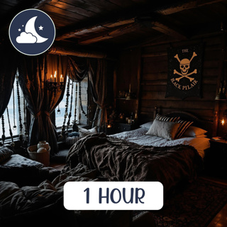 The Black Pearl: Barbosa's Cabin Ambience | Pirates of the Caribbean ASMR & Shifting Soundscape