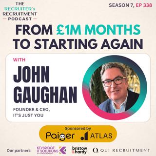 EP338: £1m Months to Starting Again: Lessons Learned with John Gaughan, Founder of It’s Just You