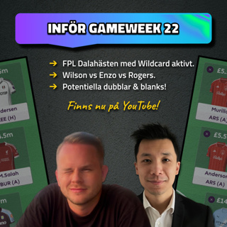 31. FPL Dalahästens Wildcard ✅ | Cunha ut? | Inför Gameweek 22 | Fantasy Premier League 25/26