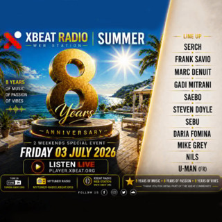 Daria Fomina - XBeat 8th Year Anniversary Guest Mix (July 2026)