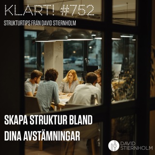Skapa struktur bland dina avstämningar