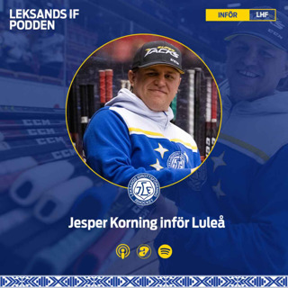 Inför Luleå hemma med Jesper Korning