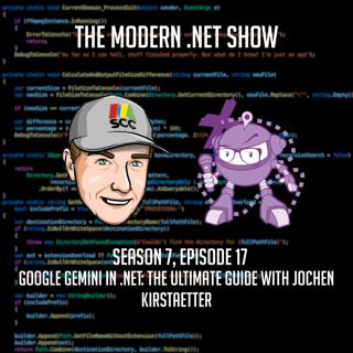 Google Gemini in .NET: The Ultimate Guide with Jochen Kirstaetter