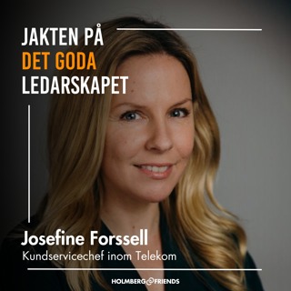 Det finns ingen enkel manual för ledarskap - Josefine Forssell