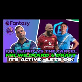STUFF IT! 💥- WILDCARD ACTIVE D-UNIT WC VS CARTEL WC😱👀|FPL GW6 | Fantasy Premier League Tips 2025/26