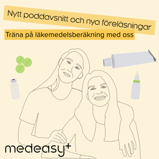 10. Vi släpper nya föreläsningar! LÄKEMEDELSBERÄKNING!