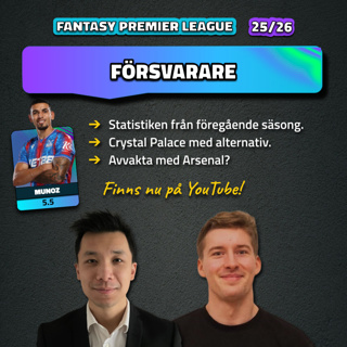 4. Försvarare | Fantasy Premier League 25/26