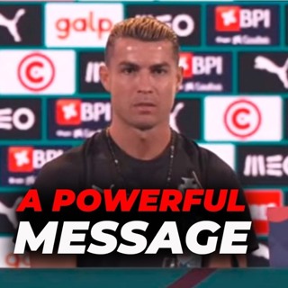 Cristiano Ronaldo turns a simple question into a powerful life lesson
