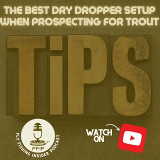 The Best Dry Dropper Setup When Prospecting for Trout