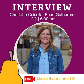 ROCKIN' FOR THE HUNGRY 2025 ~ Charlotte Csicsila, Chief Development Officer at Food Gatherers