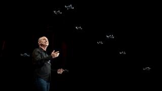A swarm of mini drones makes ... magic! | Marco Tempest