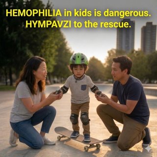 New FDA Expanded Approval for HYMPAVZI Treatment Changes Everything for Hemophilia Patients Ages 6+