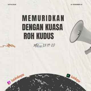 Memuridkan Dengan Kuasa Roh Kudus