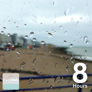 Seaside Rainfall (8 Hours) | Rain and Ocean Sounds for Sleep and Relaxation