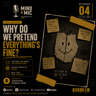 Why do we pretend everything’s fine?