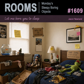 (Overnight Music) ROOMS Monday’s Sleepy Boring Objects #1609 Let me bore you to sleep Jason Newland 11th May 2026