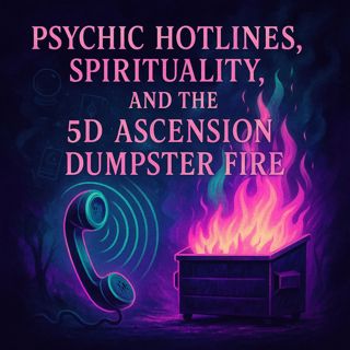 Psychic Hotlines, Spirituality, and the 5D Ascension Dumpster Fire