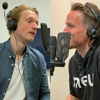 Episode 77 - Martin og Morten om akademi, straffer, lookalikes og et langskudd på tur i England