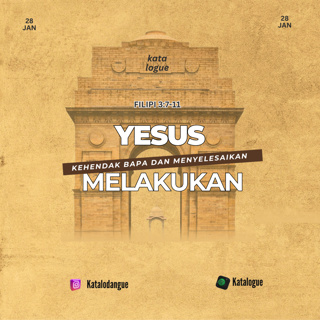 Yesus Melakukan Kehendak Bapa Dan Menyelesaikan