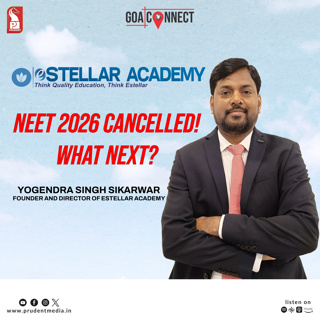 NEET 2026 Re-Exam & The Future of Competitive Education | Exclusive Interview with Yogendra Singh Sikarwar| Goa Connect | Prudent | 150526