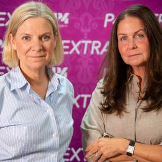 P4 Extras partiledarintervju: Magdalena Andersson (S)