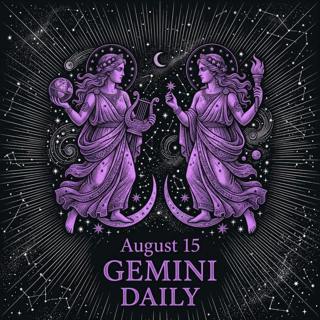 Saturday, August 15, 2026 Gemini Horoscope Today