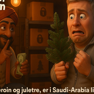 E.19 - Heroin og Juletre, er i Saudi-Arabia like ille! Losen Alexander Lund Del2