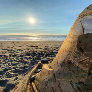 114: Lost Coast- Strong Wind And Rough Surf At Mattole Beach