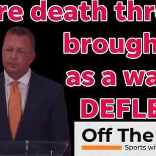 Are coaches and athletes genuine when they speak of death threats?