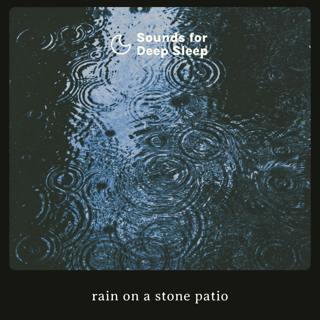 Rain on a Stone Patio