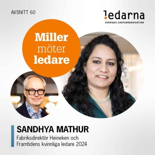 Sandhya Mathur, fabriksdirektör Heineken och Framtidens kvinnliga ledare 2024