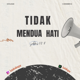 Tidak Mendua Hati