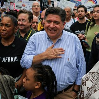 The billionaire governor taking on Trump