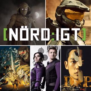 365. Den med Halo, Moon Knight, Attack on Titan, DP, Minx, Lust och (äntligen) Hawkeye!