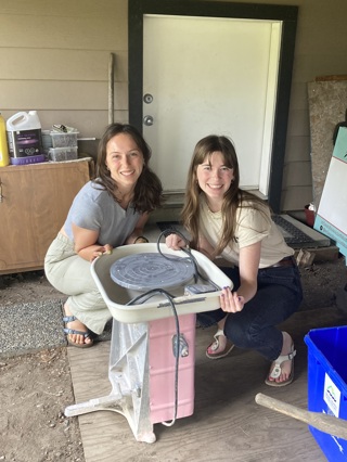 Best Friends Bought A Potters Wheel | Danielle Lane & Lara Irwin | Episode 1116