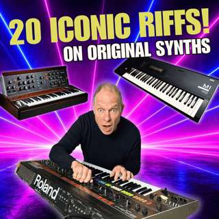 20 Greatest Synth Riffs Ever — Original CS-80, Minimoog, DX7, Juno & More