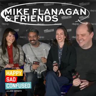 Mike Flanagan, Kate Siegel, Carla Gugino, & Rahul Kohli