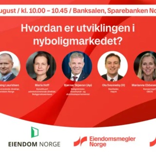 E166 BONUSPOD fra Arendalsuka: Hvordan er utviklingen i nyboligmarkedet?