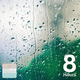 Rain and Thunder on Canvas (8 Hours) | Heavy Rain Sounds for Sleep, Study, and Meditation