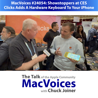 MacVoices #24054: Showstoppers - Clicks Adds A Hardware Keyboard To Your iPhone