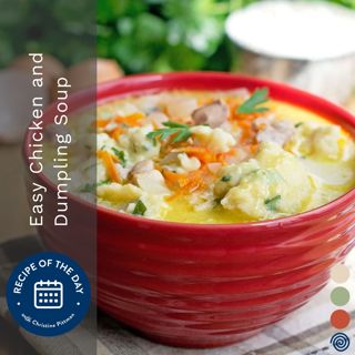 Easy Chicken and Dumpling Soup